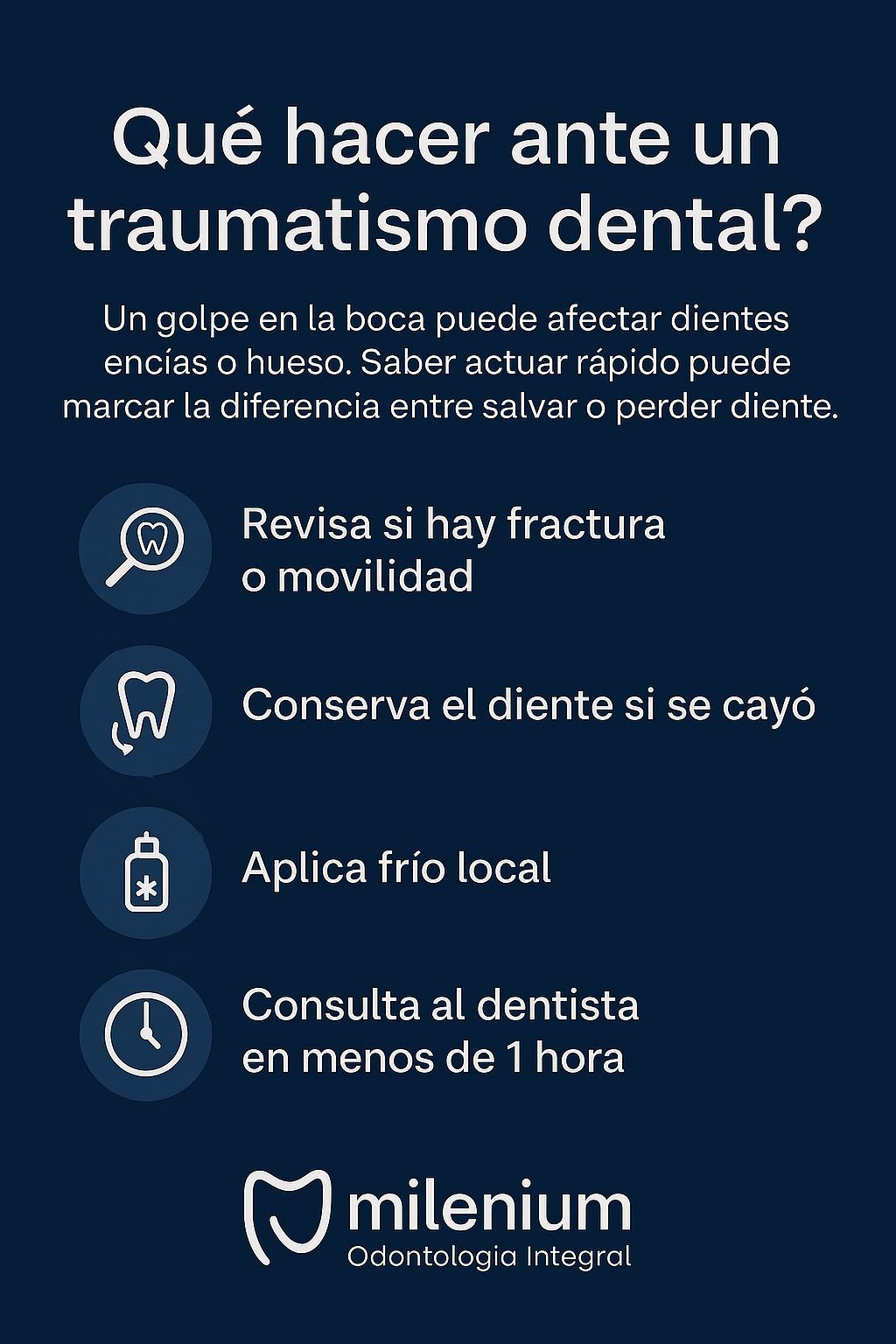 Traumatismo dental